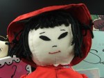 cloth asian doll red a